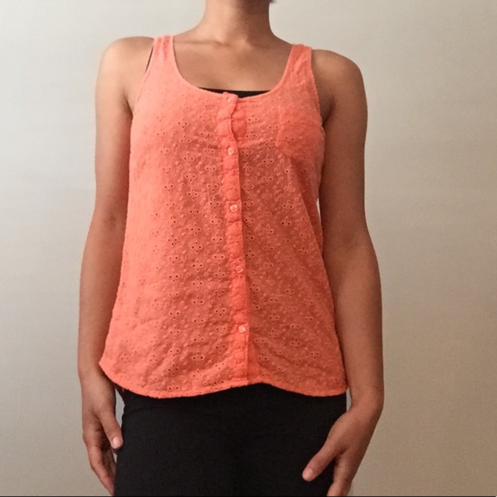 Orange Tank Top